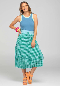 Guru Skirt - Green Seersucker COMING SOON (click the link in product for automat&hellip;