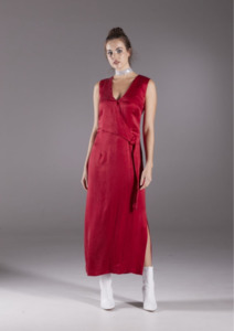 CLEARANCE Lunar Maxi Dress - Fireball