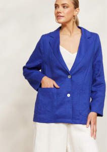 CLEARANCE Halcyon Blazer - Cobalt