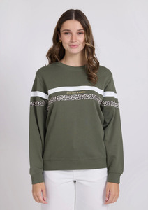 Stella Gemma Tees Sweaters: Essential Sweater - True Icon Clover