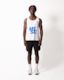 Race Singlet (white)