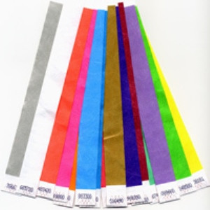 Products: 100 Event Entry Wristbands Standard