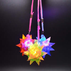 Products: 48 Flashing Jelly Star Necklaces