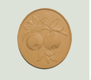 coastal & country: CT7 – Apples in Oval