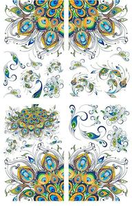 Paints: Retro Peacock