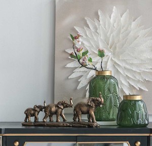 Best Sellers: Elephant Family Statue - Polyresin