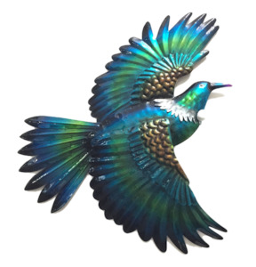 Tui In Flight Metal Art Wall Hanging II
