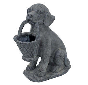 Dog Planter - Resin