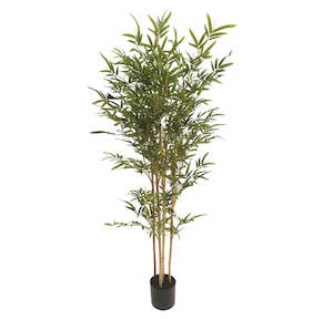 Gifts For Home: Artificial Bamboo Tree In Black Pot - 1.5mtr tall