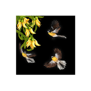 Christmas Gift Guide: Fantails In Flight LED Canvas Wall Art Print