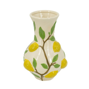 Spring Sale: Lemon Ceramic Vase II