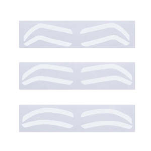 Eyebrow Stencil Sticker for Airbrush Brow Tinting x 12 pairs