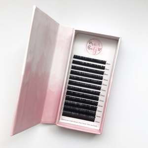Eyelash Extension Tray: D Curl Lashes 0.07mm for Eyelash Extensions