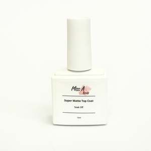 Nail Supplies: Super Matte Gel Top Coat 15ml