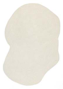 Nafiya Cream Modern Hand-Tufted Wool Rug