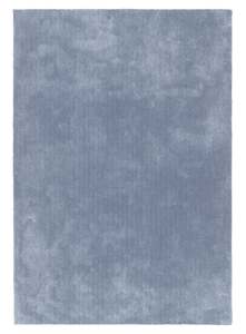 Nautical Rugs: Kimi Soft Blue Shag Rug