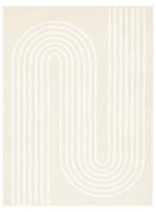 Kaveri Neutral Modern Washable Rug