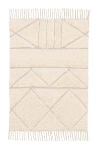 Coco Ivory Tribal Washable Bath Mat