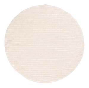 Berber Rugs: Senna Ivory Striped Round Rug
