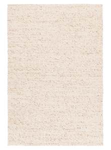 Indya Marbled Cream and Beige Chunky Wool Rug