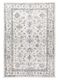 Calliope Grey and Ivory Distressed Washable Rug