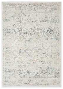 Elouise Cream And Grey Multi-Colour Traditional Floral Rug