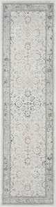Romance Collection: Anine Cream And Grey Multi-Colour Traditional Floral Runner Rug