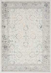 Anine Cream And Grey Multi-Colour Traditional Floral Rug