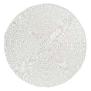 Arlenis Ivory Crochet Indoor Outdoor Round Rug
