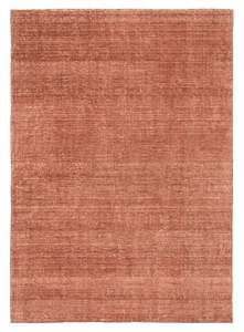 Orange Rugs: Yves Terracotta Sunset Minimal Washable Rug