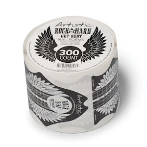 Artistic Acrylic: Artistic Rock Hard Get Bent Nail Forms - 300ct