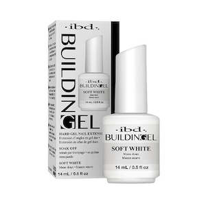 Ibd Wholesale: IBD Building Gel - Soft White - 14ml