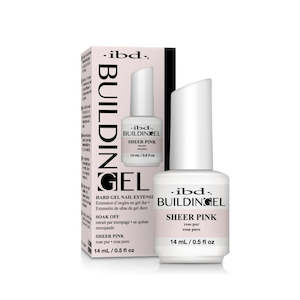 Ibd Wholesale: IBD Building Gel - Sheer Pink - 14ml