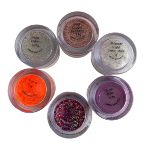 Glitter Gloss: Glitter Gloss Minis Set - Metallics & Chrome