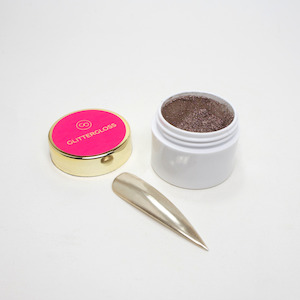 Glittergloss Pigment: Glitter Gloss Pigment - Champagne