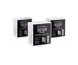 Artistic Rock Hard Xtensions Nail Tips - White / Size 6 / 50PC