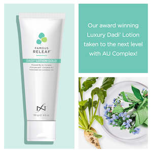 Famous Names Full Range: Releaf Dadi Lotion Gold 130ml