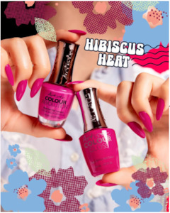 Artistic Colour Gloss Gel Polishes: Artistic Gel Hibiscus Heat - 15ml - IN STOCK NOW