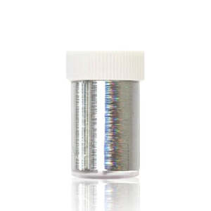 Nail Art Foil: Nail Art Foil - Silver Holographic Blur