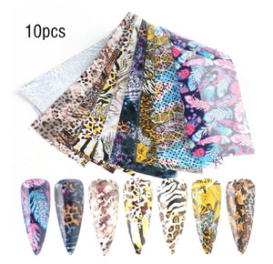 Nail Art Foil: Nail Art Foil - Exotic Print (10pc)**