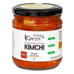 Cubed Radish Kimchi (Kkak Du Gi) Vegan