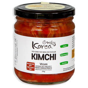Miss Korea Vegan Classic Kimchi - A Miss Korea classic!