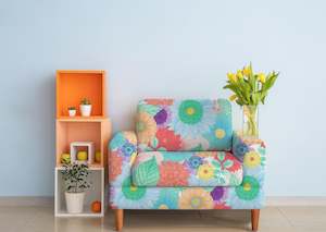 Fabric: Flower Power Fabric by Miss Lolo