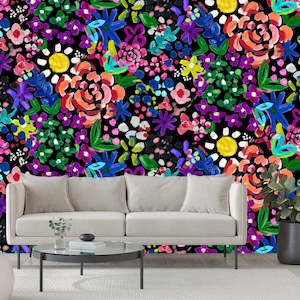 Night Blooms Peel + Stick by Miss Lolo