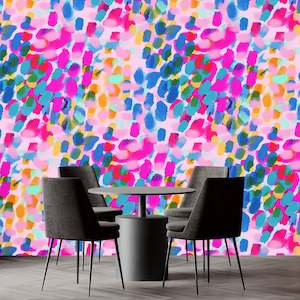 Peel And Stick Wallpaper: Chasing Rainbows Peel + Stick by Miss Lolo