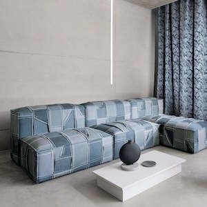 Reclaim Reversible Fabric by Kirkby