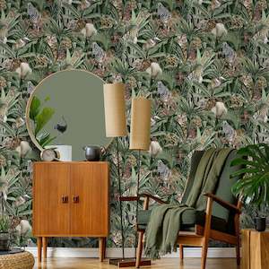 Amazonia Serengeti Wallpaper by Aspiring Walls