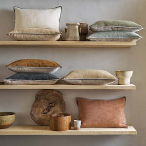 Cushion Cover: Cabourg Cushion Cover by Casamance (12 colours)