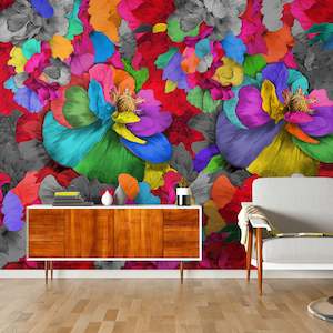 Rainbow Tickles Wallpaper by Miss Lolo
