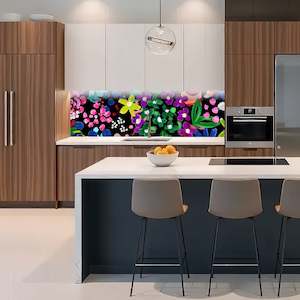 Best Selling: Night Blooms splashback